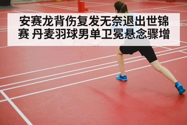 安赛龙背伤复发无奈退出世锦赛 丹麦羽球男单卫冕悬念骤增